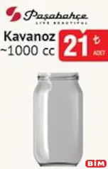 PAŞABAHÇE KAVANOZ 1000 CC